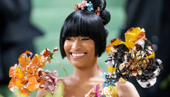 Nicki Minaj attends The 2024 Met Gala Celebrating "Sleeping Beauties: Reawakening Fashion" - Street Sightings