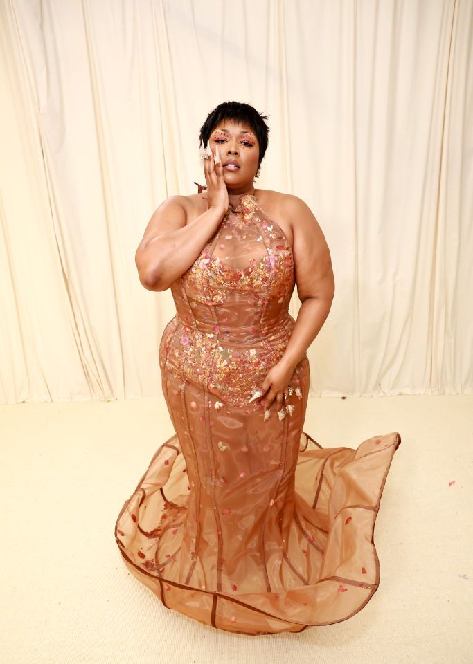 Lizzo attends The 2024 Met Gala Celebrating "Sleeping Beauties: Reawakening Fashion" - Departures