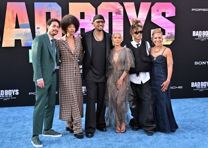 Ride Or Die: Will Smith Joined By Jada Pinkett-Smith, Kids For ‘Bad Boys’ Premiere