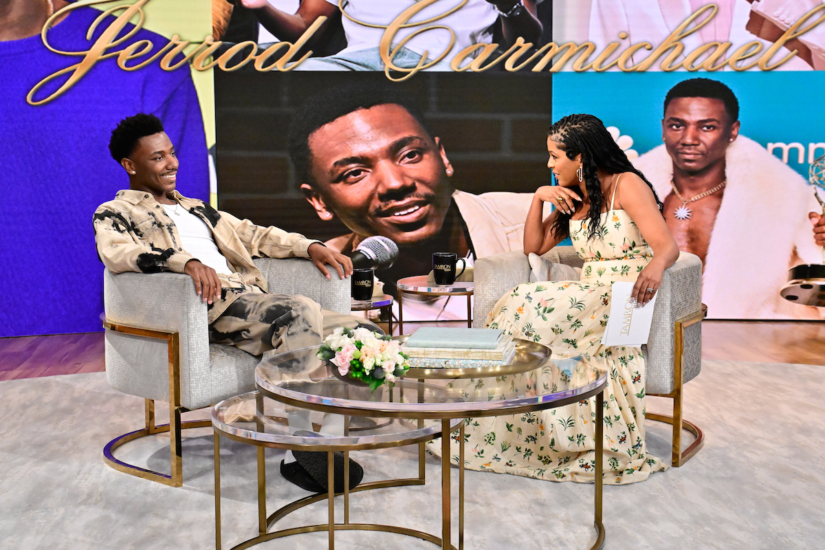 Jerrod Carmichael visits 'Tamron Hall' Show