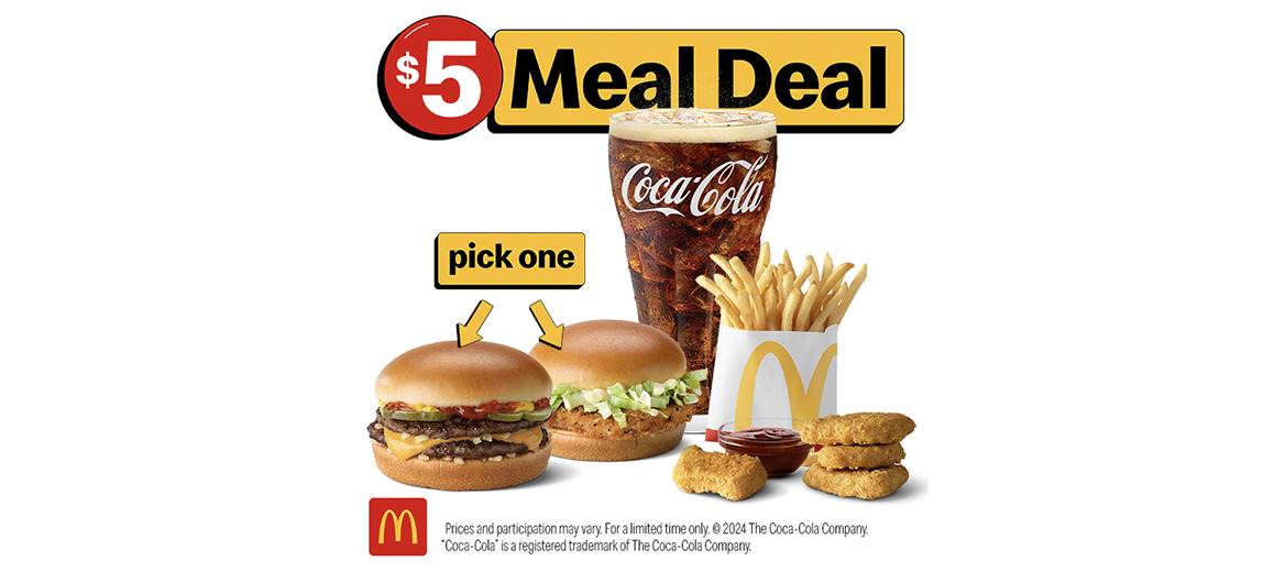 McDonald’s Announces ‘$5 Meal Deals’ Nationwide So More People Say ‘Yes’ When Asked ‘You Got McDonalds Money?’