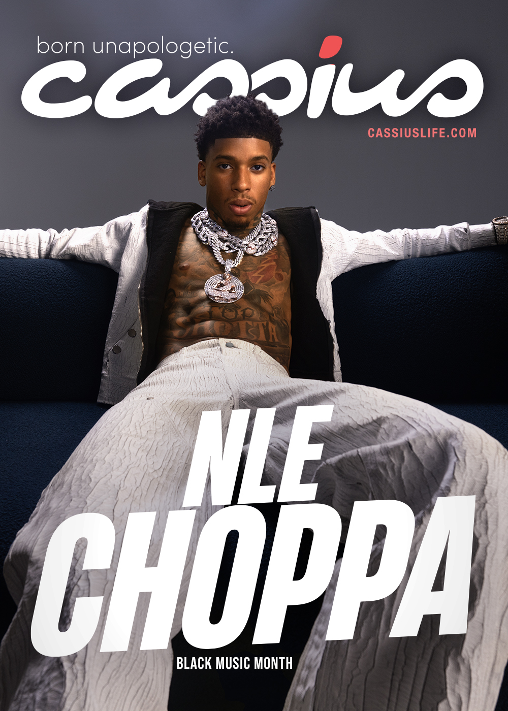 NLE Choppa x Cassius Black Music Month cover
