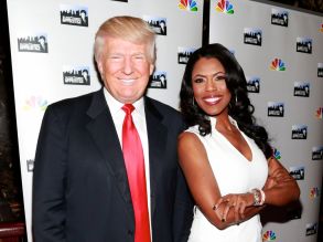 Donald Trump and Omarosa attend "All-Star Celebrity Apprentice" Red Carpet Event
