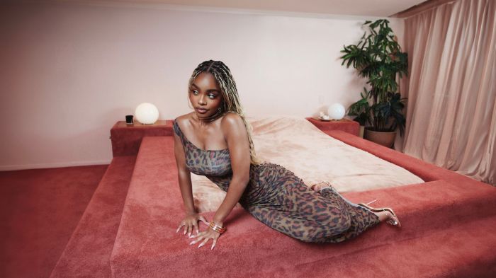 Marsai Martin models her new PrettyLittleThing petite edit