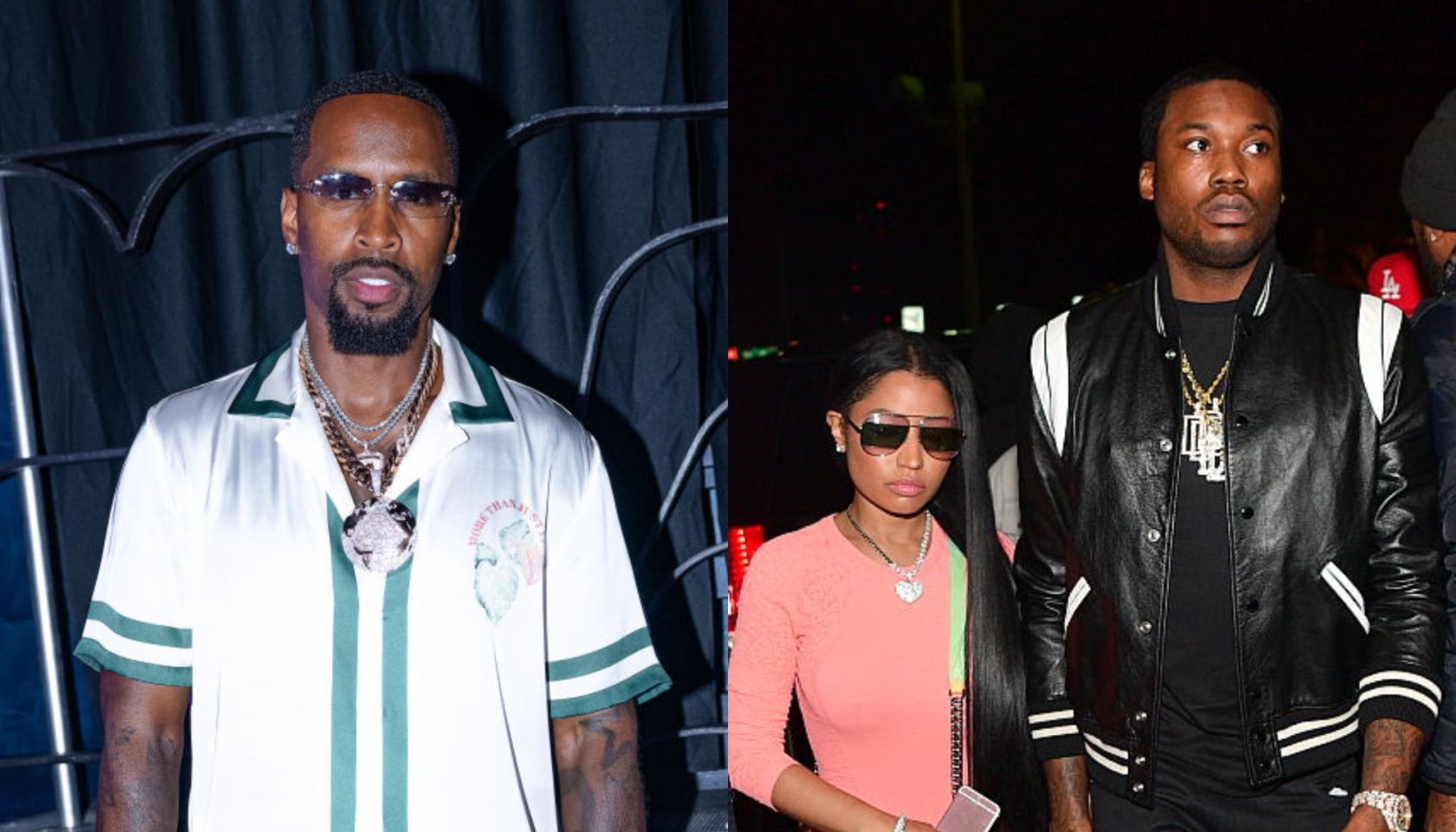 Safaree, Nicki Minaj, Meek Mill