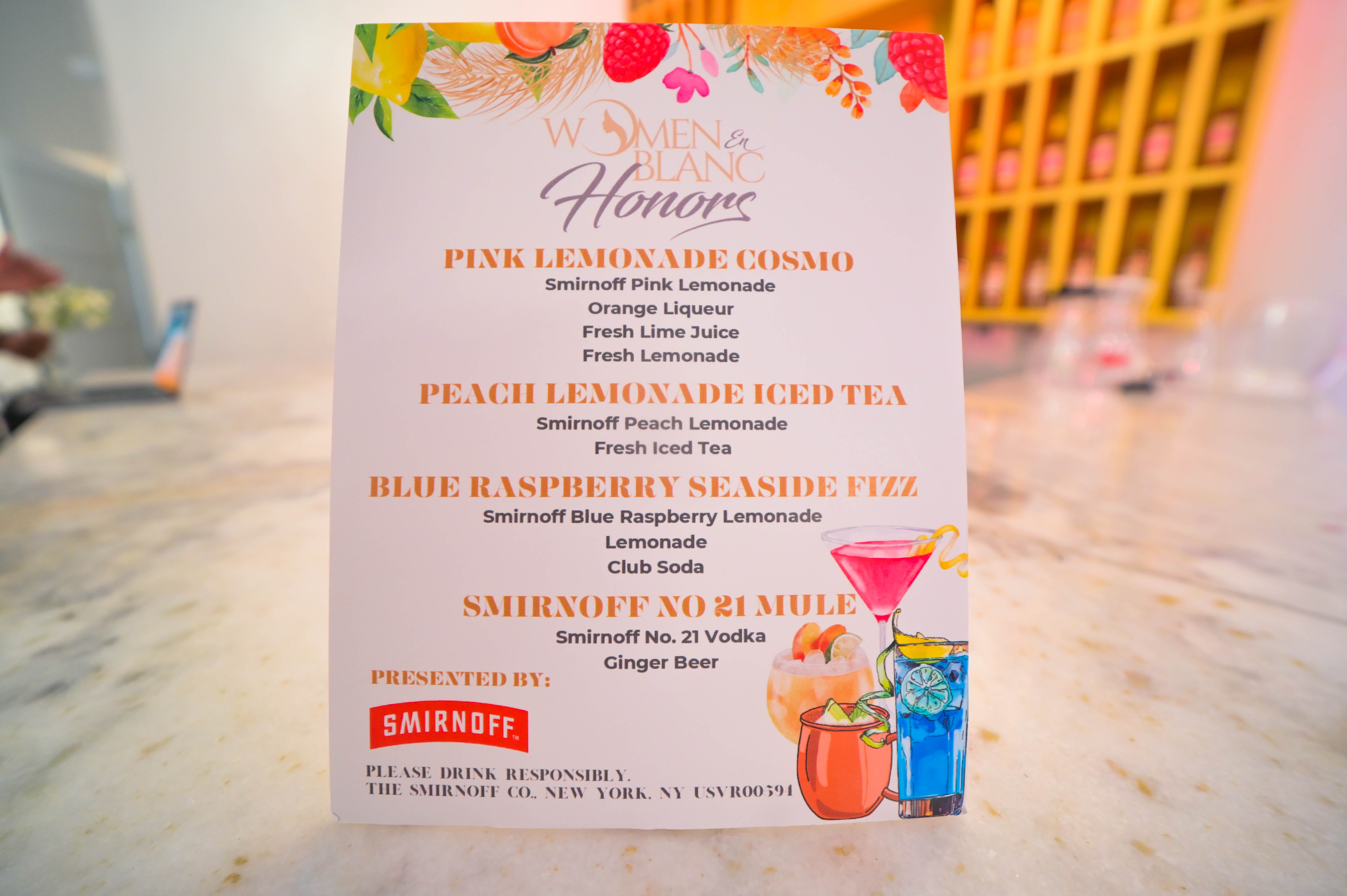 Women En Blanc Honors