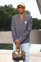 The Prelude To The Paris Games 2024 : Arrivals At Fondation Louis Vuitton