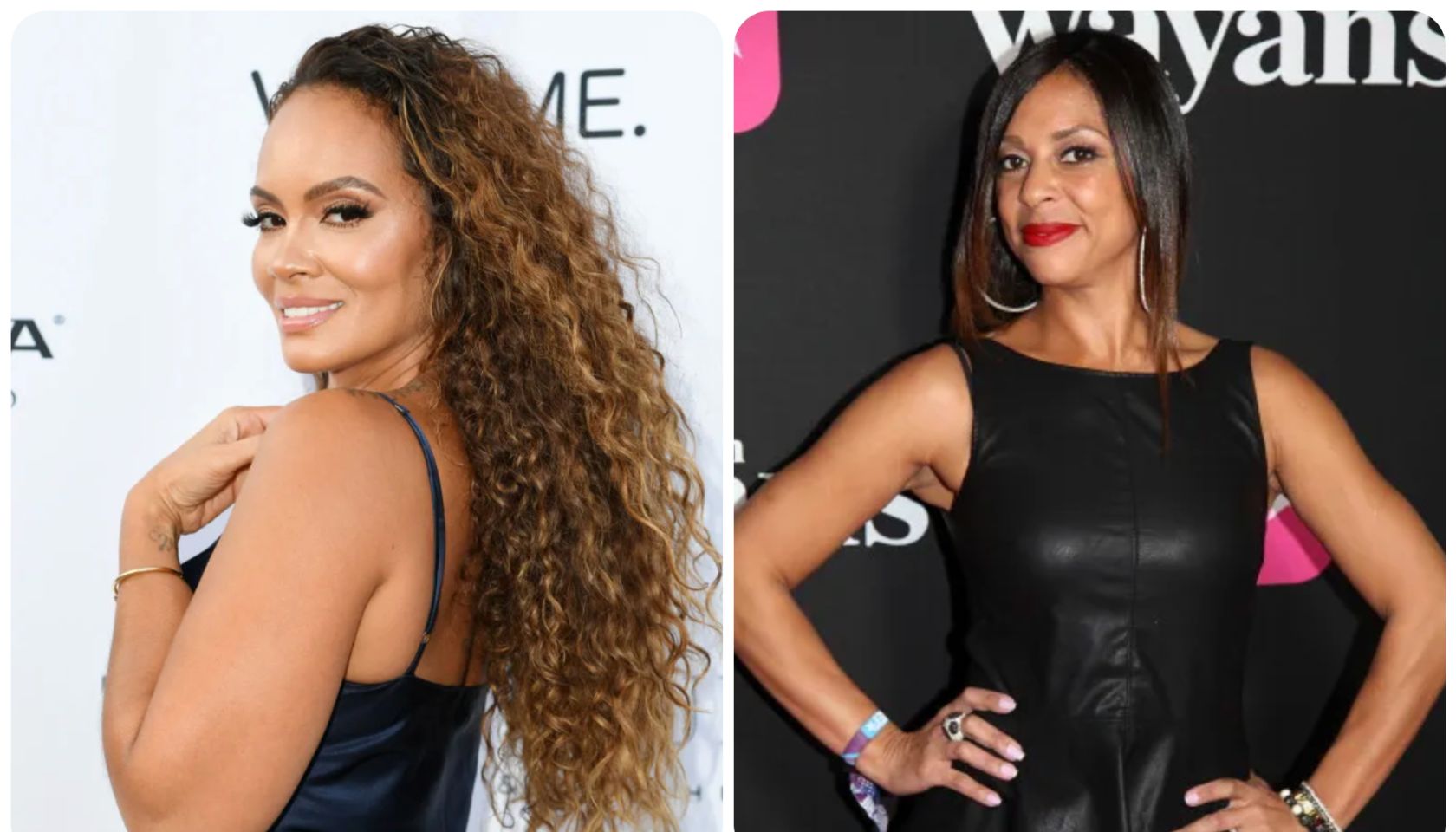 Evelyn Lozada and Tiffney Cambridge