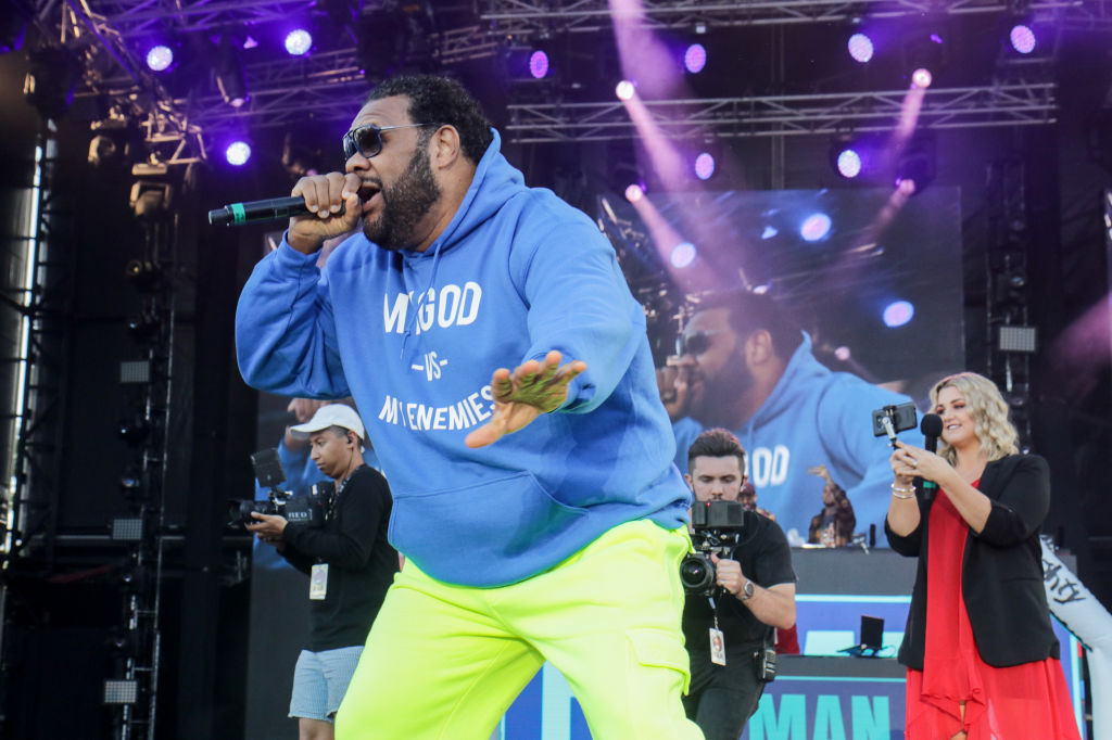 Fatman Scoop performs at Friday Jams Auckland