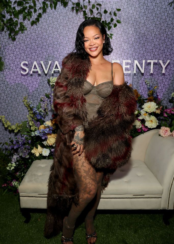 Rihanna attends Savage X Fenty Celebrates Lavish Lace Debut at Nordstrom