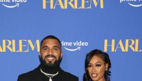 Tyler Lepley and Miracle Watts attend Prime Video's "Harlem" Premiere Screening And After Party