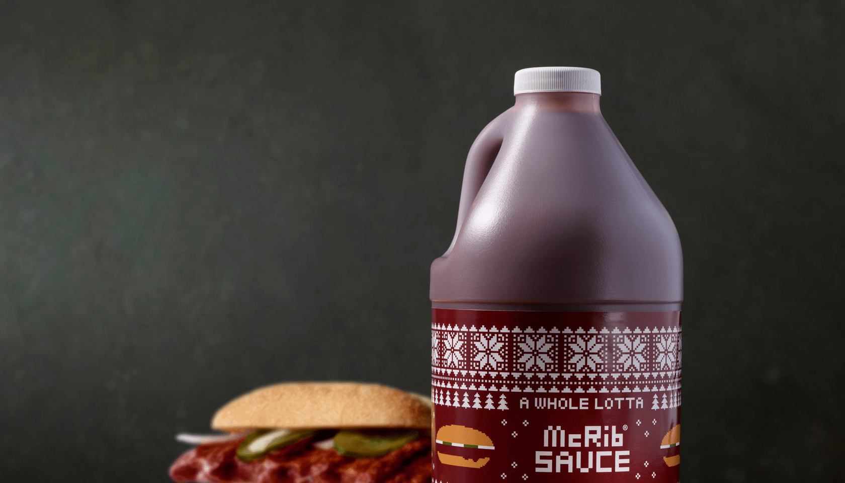 McDonalds McRib & Jug
