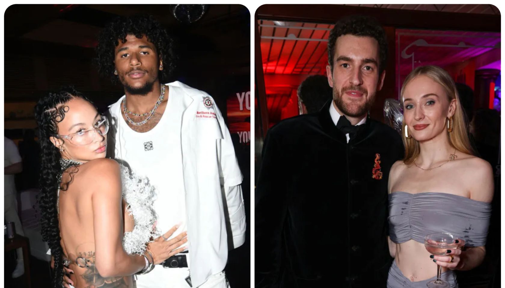 Jalen Green & Draya Michele, Sophie Turner & Peregrine Pearson