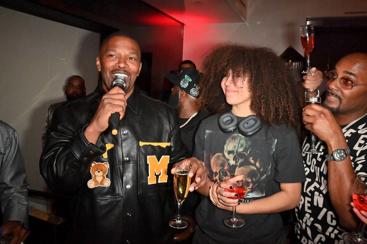 Jamie Foxx Strong Black Legends Toast