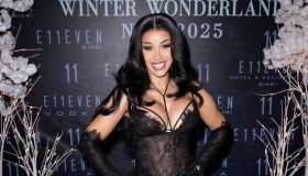 Cardi B Celebrates New Year's Eve at E11EVEN Miami