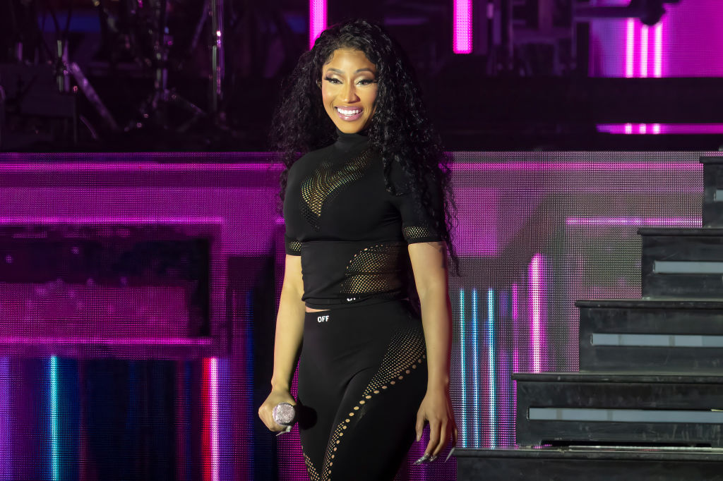 Nicki Minaj attends 2024 Dreamville Music Festival
