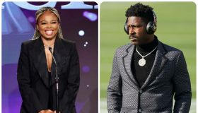 Jemele Hill and Antonio Brown