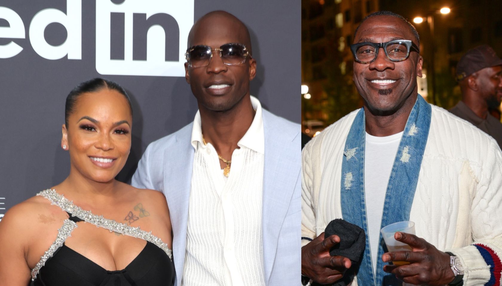 Sharelle Rosado x Chad Ochocinco Johnson x Shannon Sharpe