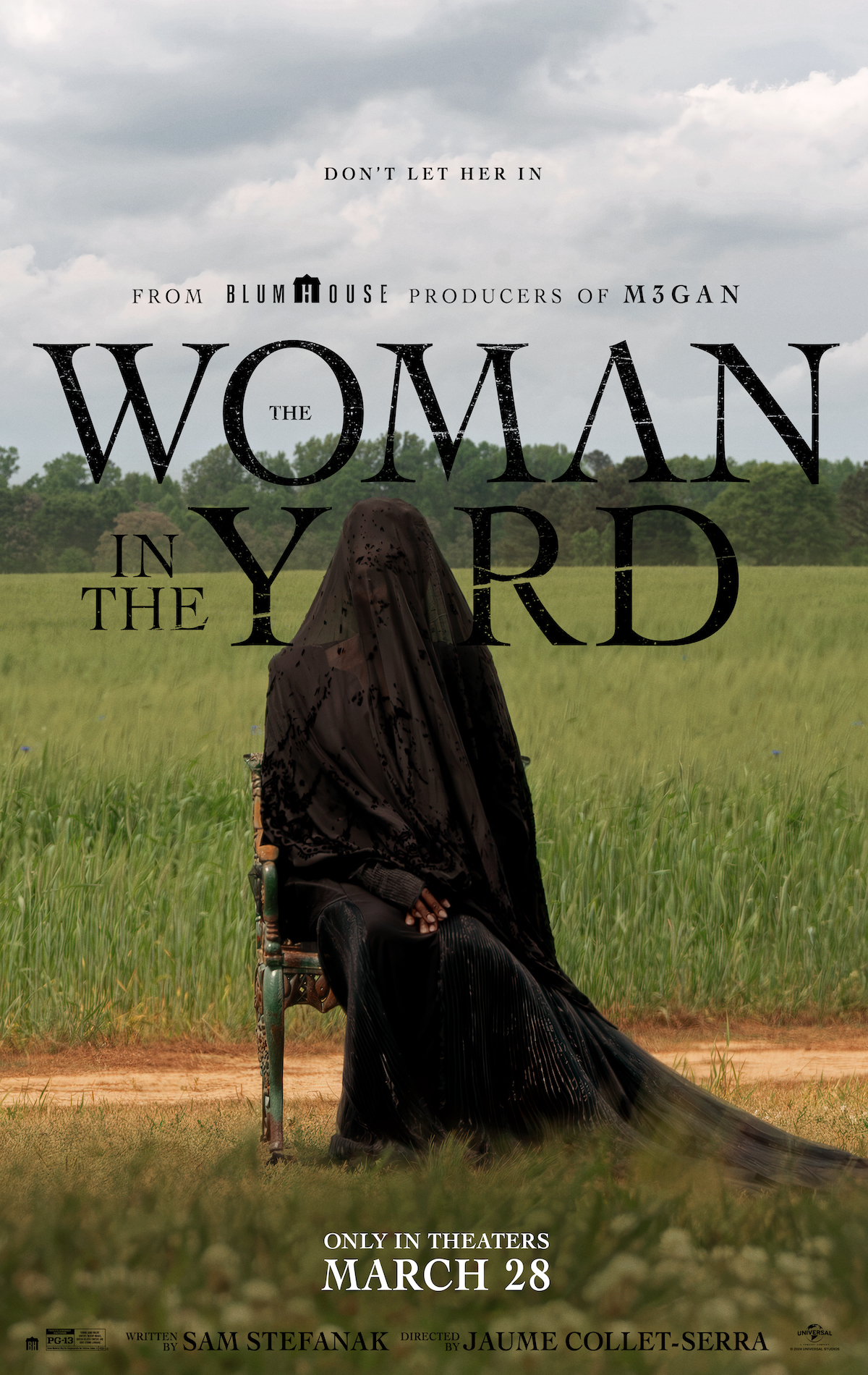 The Woman In The Yard Poster