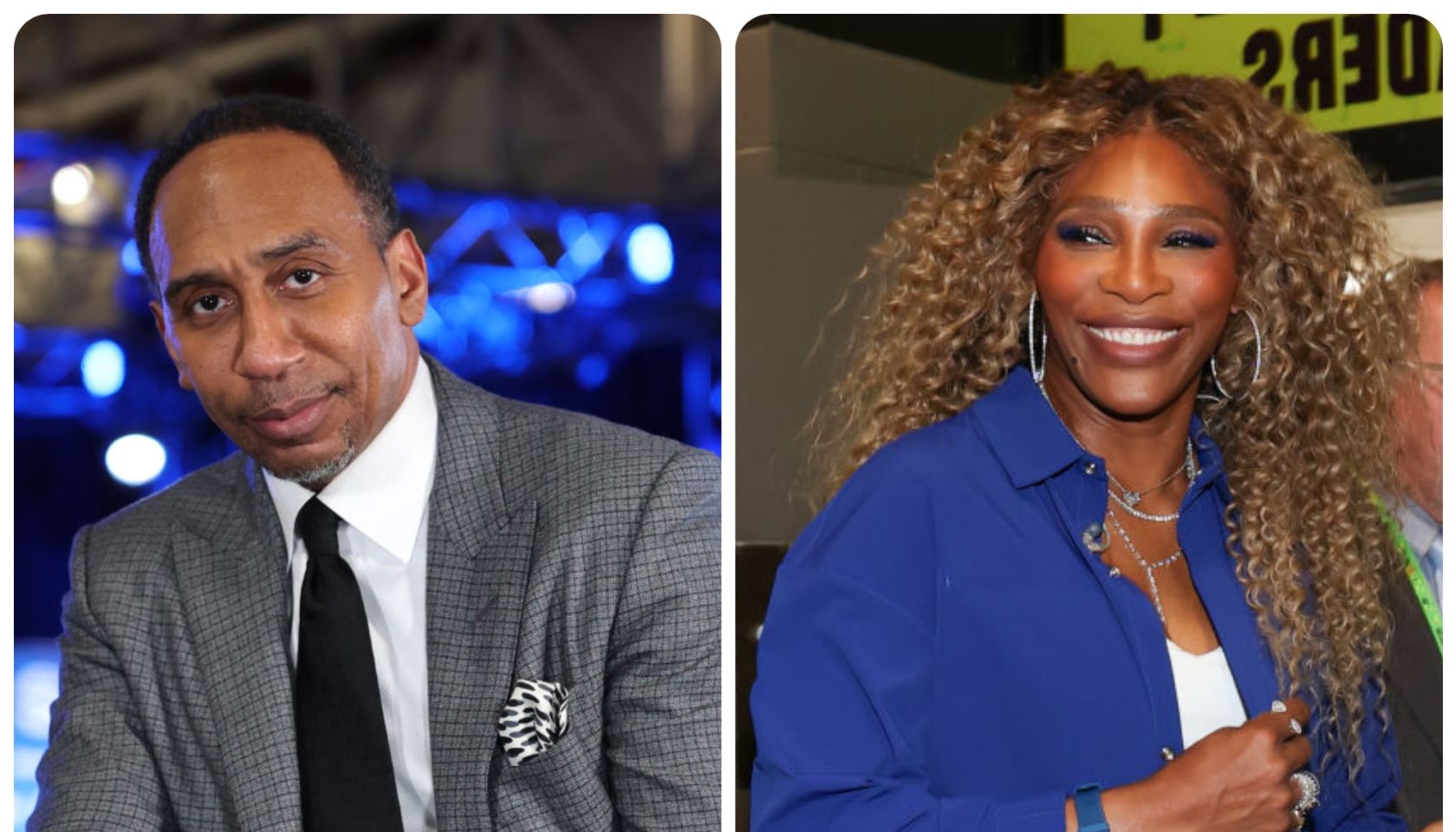 Stephen A. Smith x Serena Williams