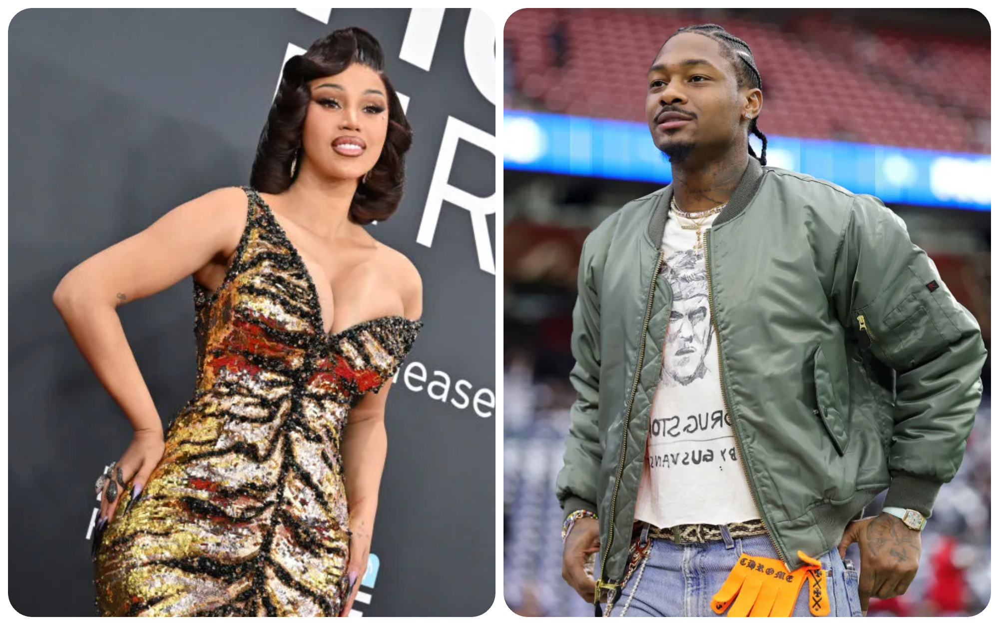Cardi B Spotted Spending Valentine's Day With Stefon Diggs