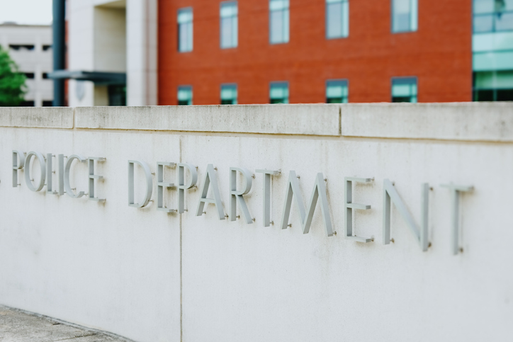 Police Department Signage