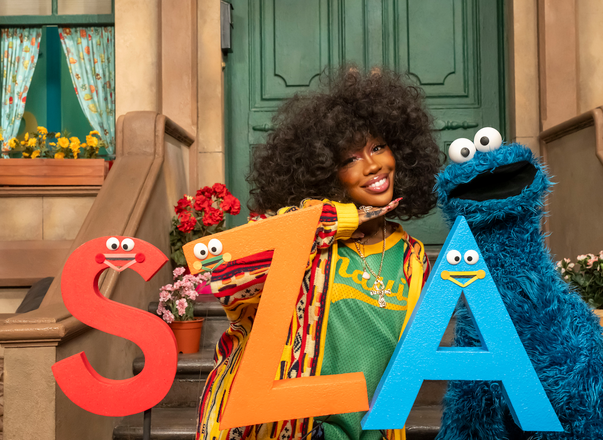 SZA x Sesame Street Assets