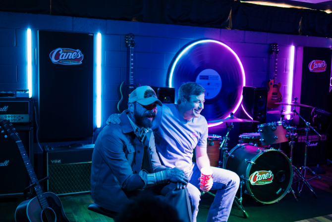 Post Malone and Raising Cane’s Owner and Founder Todd Graves