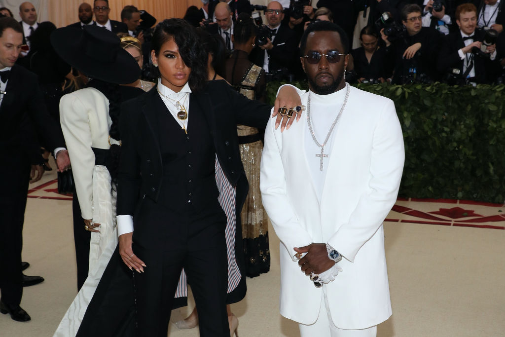 Diddy and Cassie at Meta Gala 2018