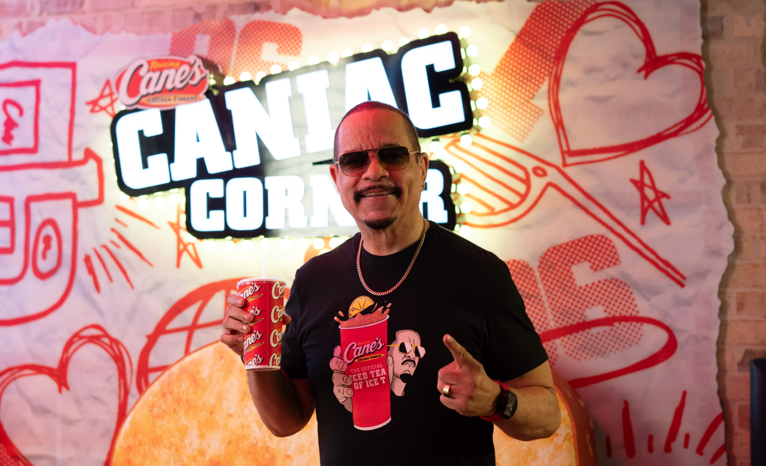 Ice-T Celebrates National Iced Tea Day with Raising Cane’s Ice-T Celebrates National Iced Tea Day with Raising Cane’s
