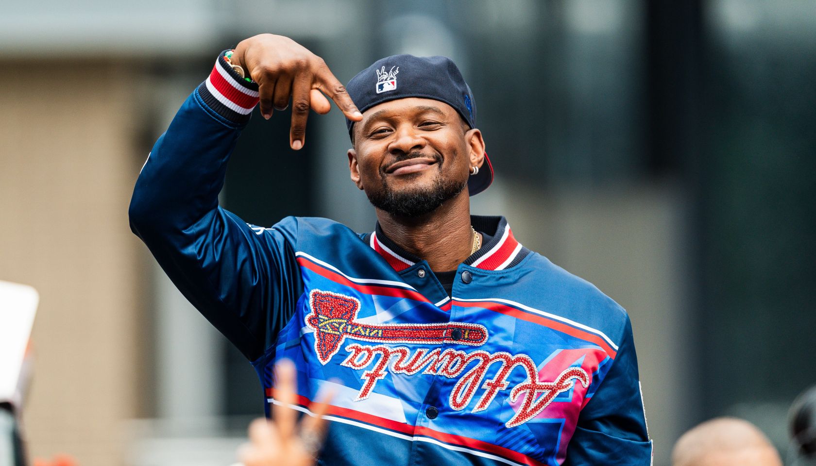 Usher Teams Up With Atlanta Braves For Limited-Edition Merch Usher Teams Up With Atlanta Braves For Limited-Edition Merch