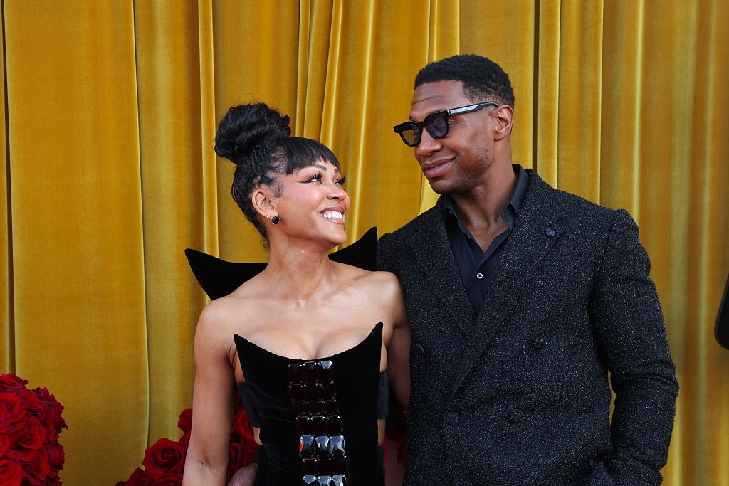 Awkward Announcement? Fans Think Jonathan Majors Put Meagan Good’s Possible Baby Bump On Blast — ‘Who Knows If She’s Pregnant?’