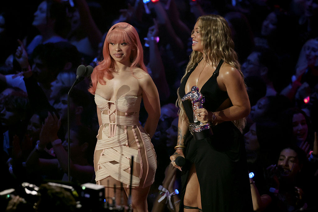 2025 MTV Video Music Awards - Show, Latto, Ice Spice, Gyatt, Push award, 