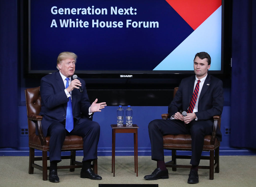 President Trump Participates In Panel Discussion At The Generation Next Summit At The White House