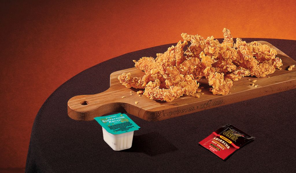 Popeyes x Hot Ones