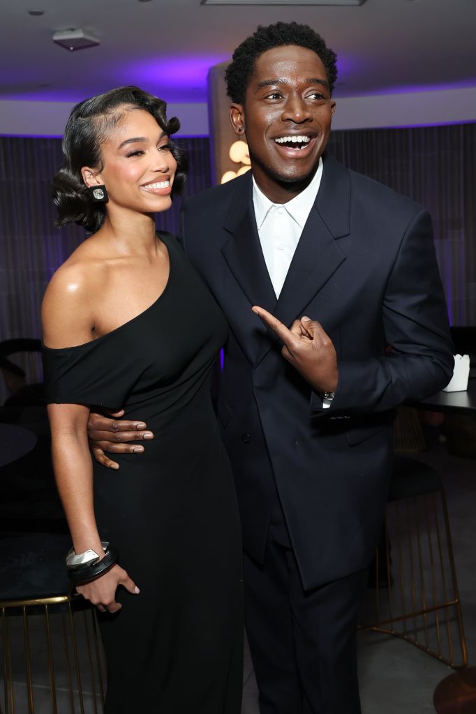 Lori Harvey & Damson Idris attend Red Carpet Premiere Event For The Sixth And Final Season Of FX's "Snowfall" - After Party
