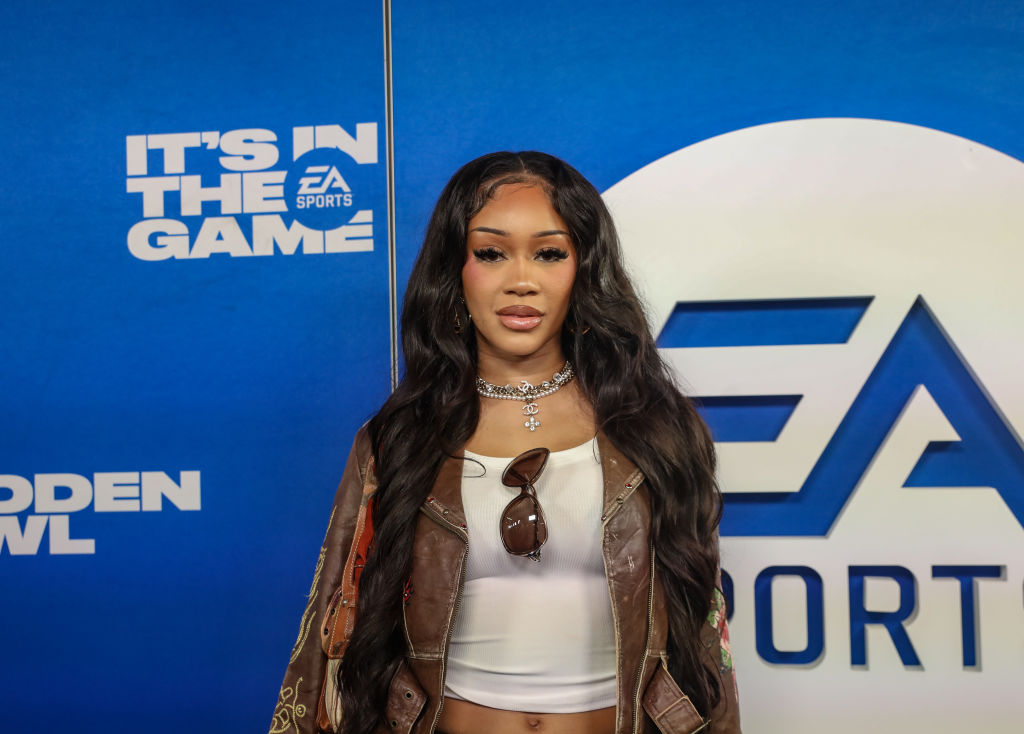 Saweetie attends EA Sports Presents The Madden Bowl - Arrivals