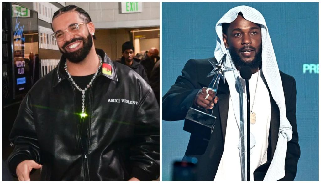 Drake and Kendrick Lamar