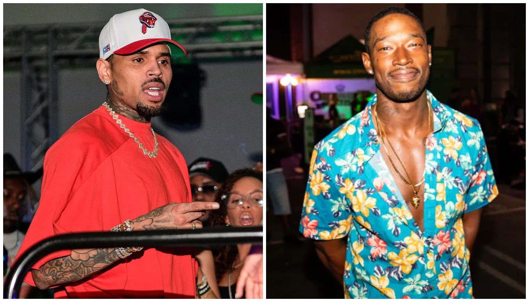 Chris Brown and Kevin McCall