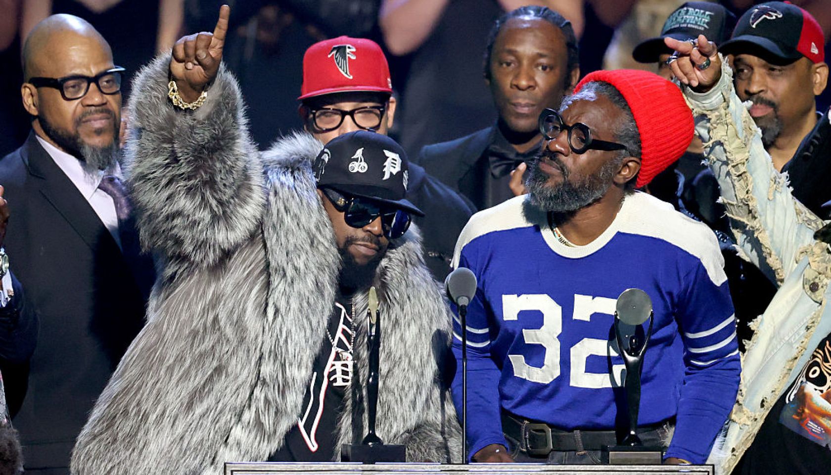 Respect the rhymes! Outkast & salt-n-pepper inducted into the Rock & Roll Hall of Fame on Big Night for Hip-Hop Respect the rhymes! Outkast & salt-n-pepper inducted into the Rock & Roll Hall of Fame on Big Night for Hip-Hop