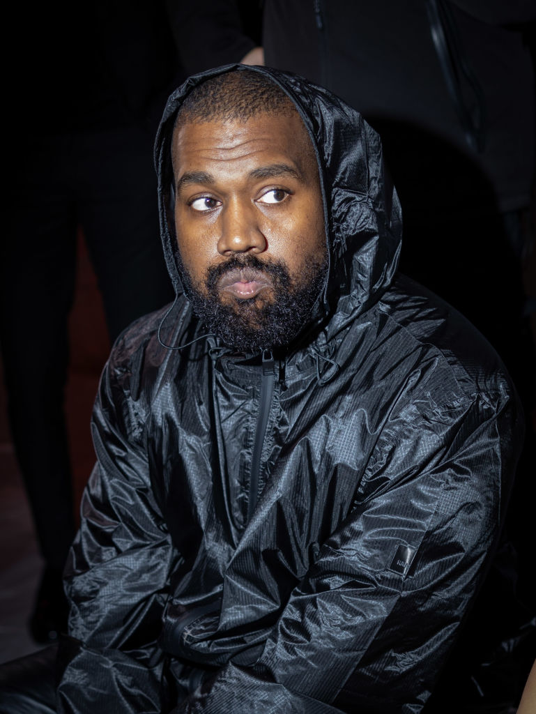 Kanye West aka Ye attends Marni - Front Row - Milan Fashion Week - Womenswear Fall/Winter 2024-2025