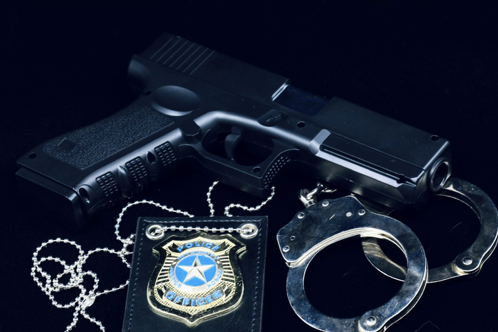 Police crime solving concepts