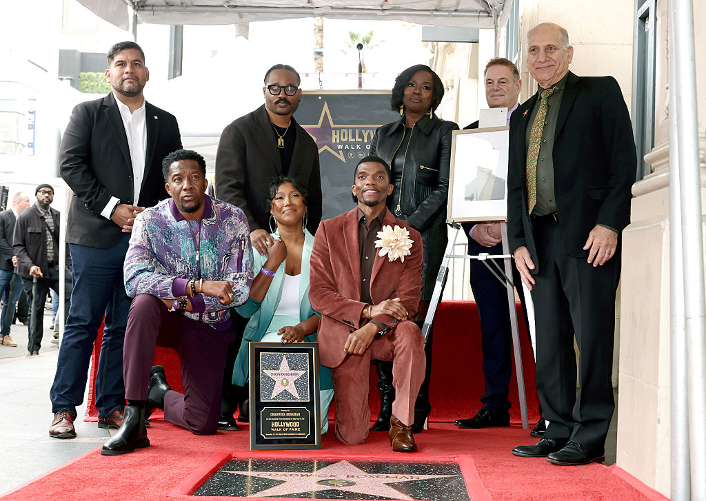 Actor Chadwick Boseman Honored With A Posthumous Star On The Hollywood Walk Of Fame