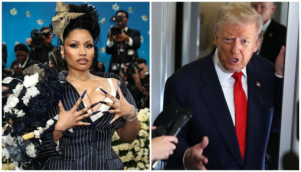Nicki Minaj and Donald Trump