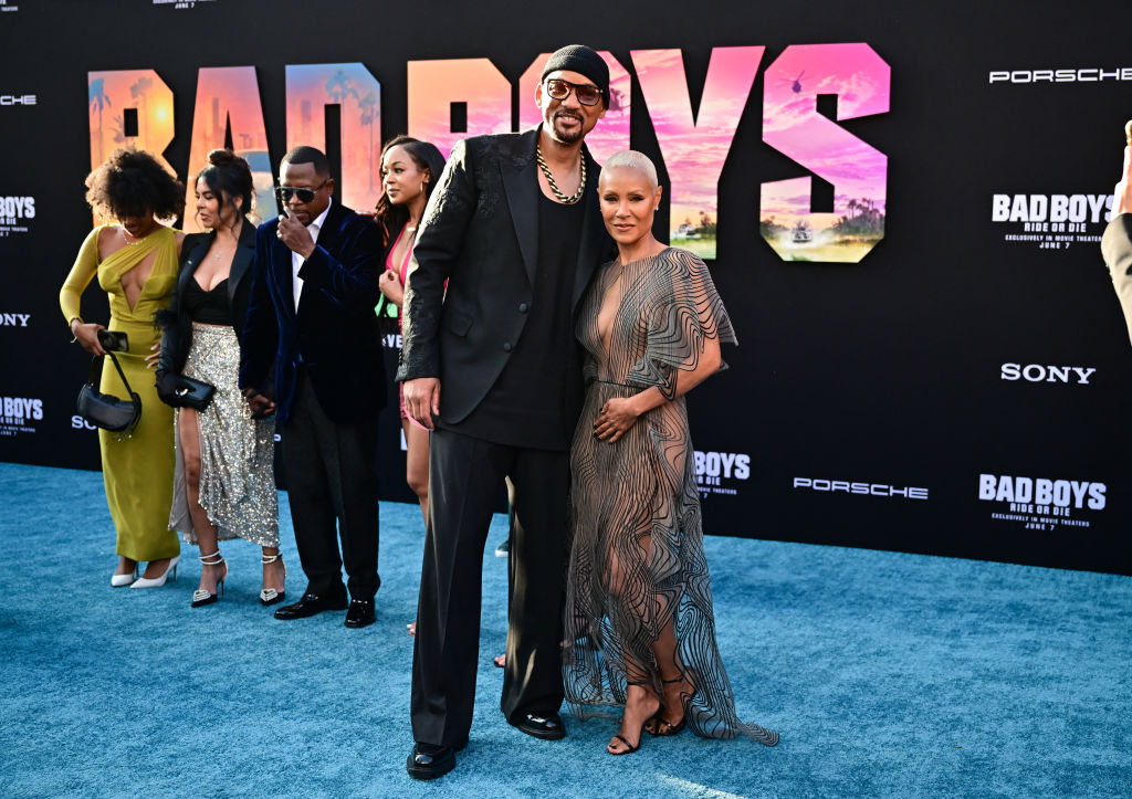 Will Smith and Jada Pinkett Smith at Bad Boys Ride or Die Premiere Event