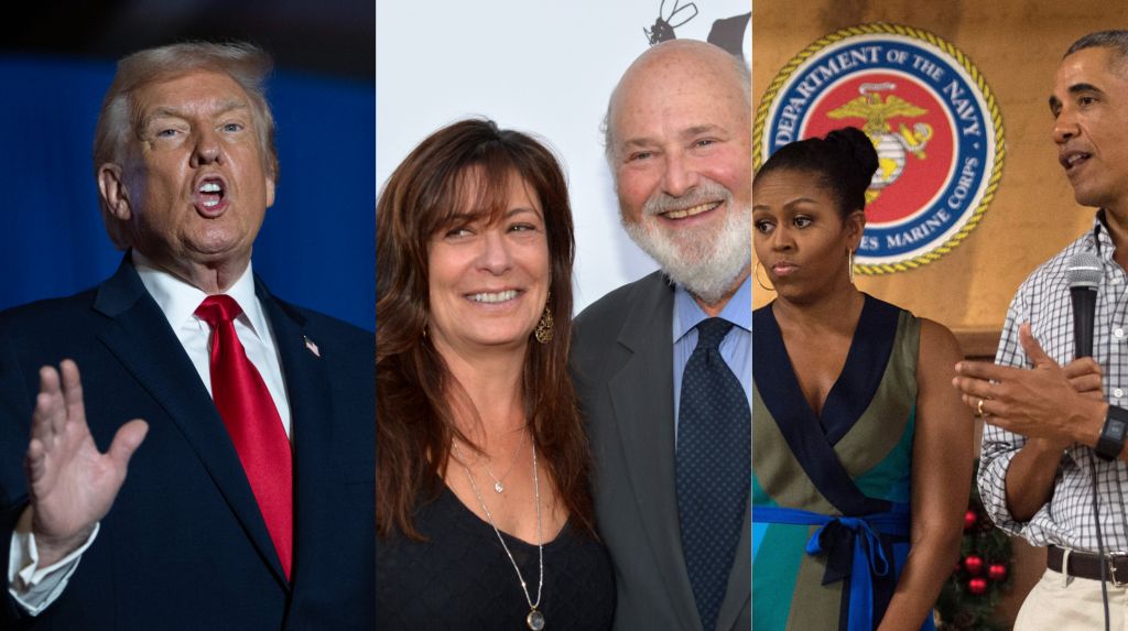 Donald Trump Rob Reiner Barack Michelle Obama