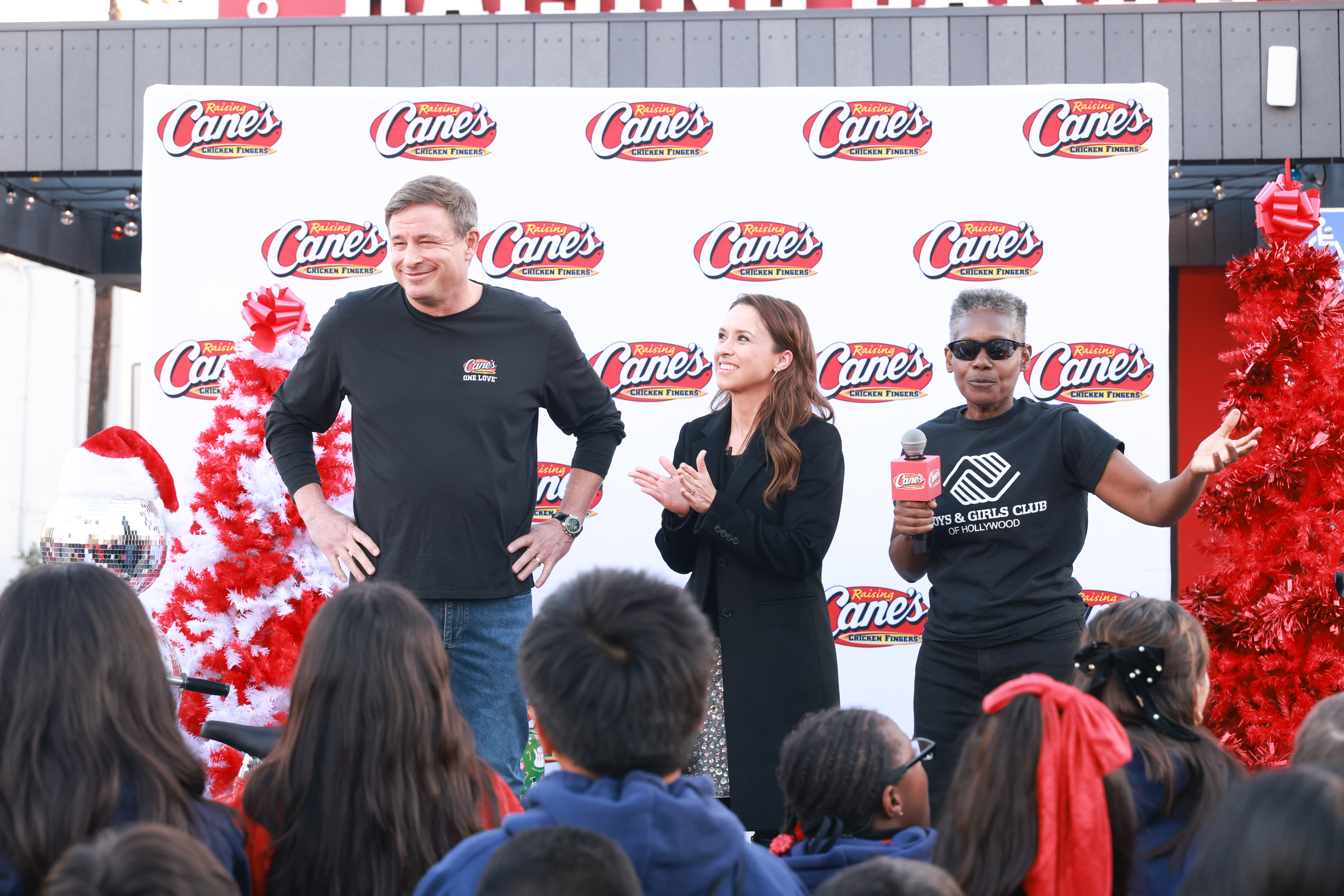 Lacey Chabert & Raising Cane’s Make Bike Donation in Hollywood