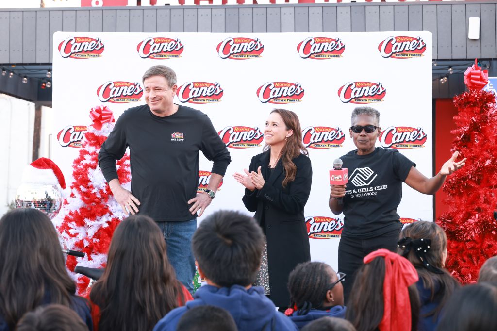 Raising Cane's Bike Donation in Hollywood