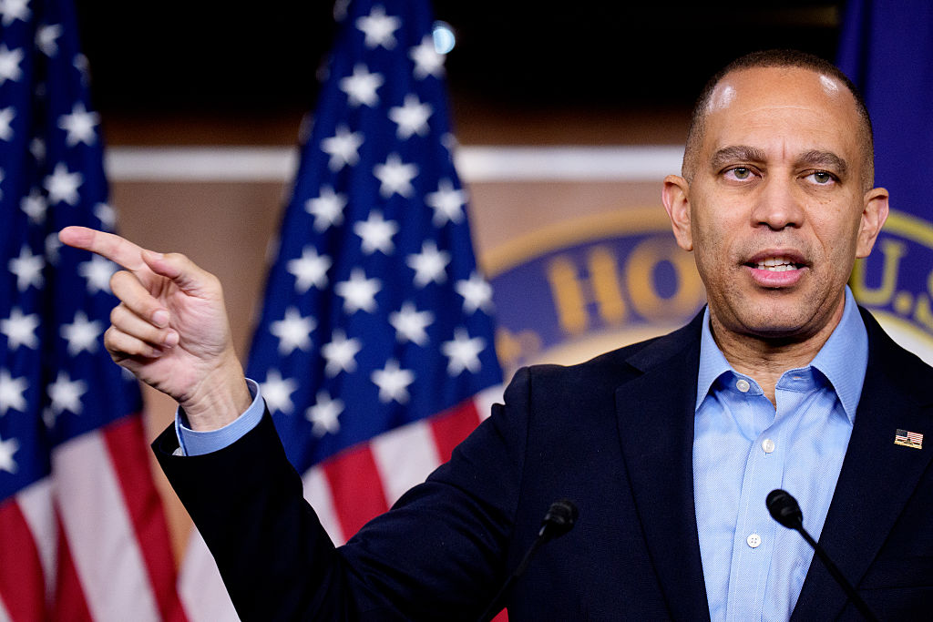 House Minority Leader Jeffries Holds Capitol Hill Press Conference