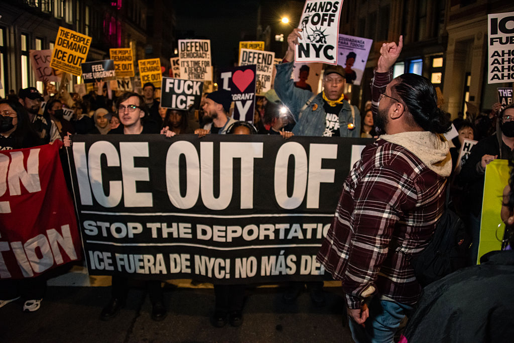 ICE Out Of New York Protest